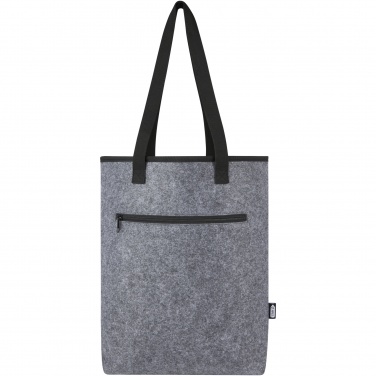 Logo trade business gifts image of: Felta GRS recycled felt cooler tote bag 12L