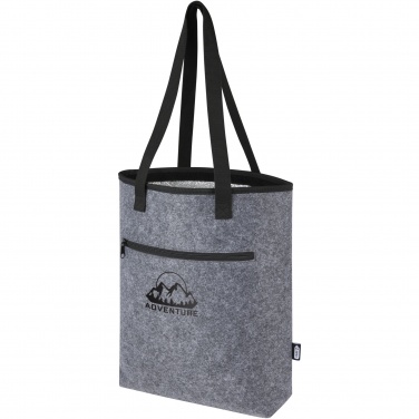 Logo trade promotional giveaway photo of: Felta GRS recycled felt cooler tote bag 12L