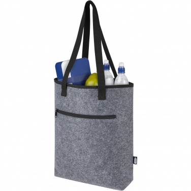 Logotrade promotional products photo of: Felta GRS recycled felt cooler tote bag 12L