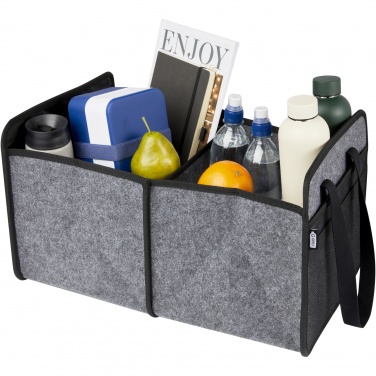 Logo trade promotional products image of: Felta GRS recycled felt foldable car organiser