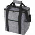 Felta GRS recycled felt bottle cooler bag 21L, Medium grey