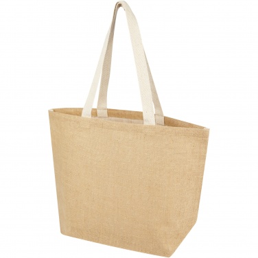 Logo trade promotional products image of: Juta 300 g/m² jute tote bag 12L