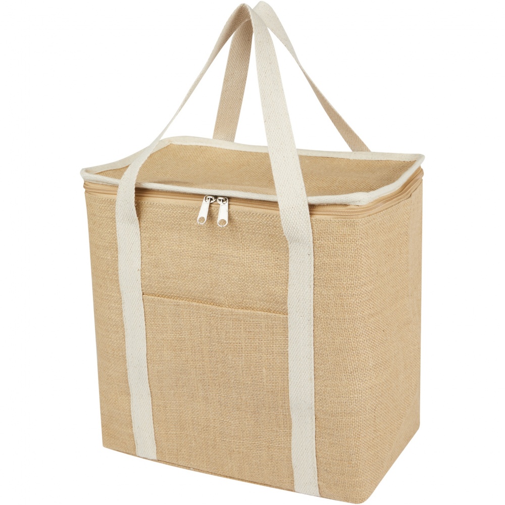 Logotrade business gifts photo of: Juta 300 g/m² jute cooler bag 19L