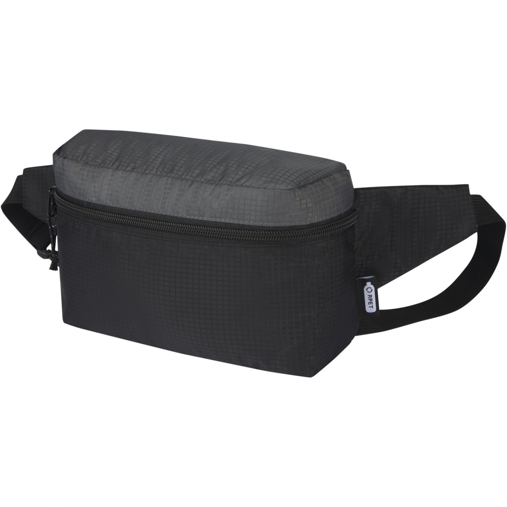 Logo trade business gifts image of: Trailhead GRS recycled lightweight fanny pack 2.5L