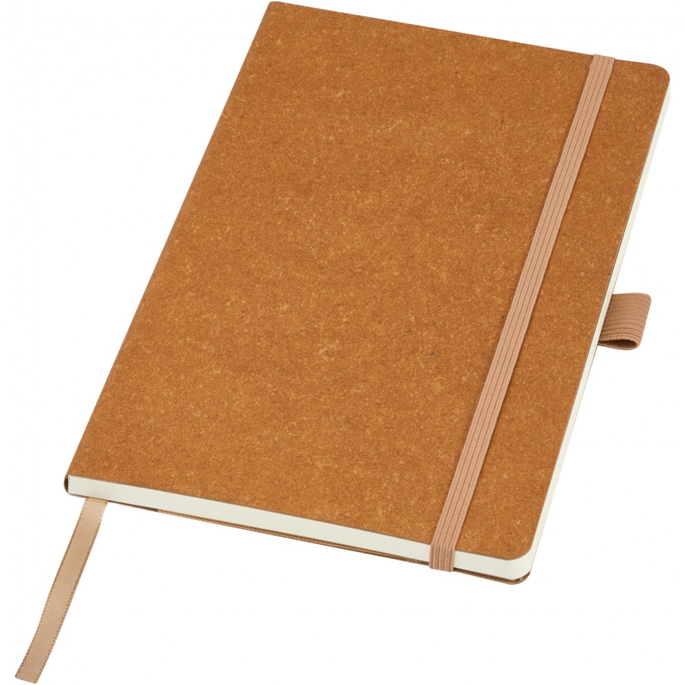 Logotrade promotional merchandise photo of: Kilau recycled leather notebook 