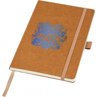 Logotrade promotional products photo of: Kilau recycled leather notebook 