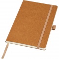 Kilau recycled leather notebook , Natural