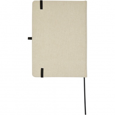 Logo trade promotional item photo of: Tutico organic cotton hardcover notebook