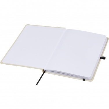 Logo trade promotional item photo of: Tutico organic cotton hardcover notebook