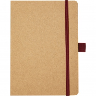 Logo trade promotional item photo of: Berk recycled paper notebook