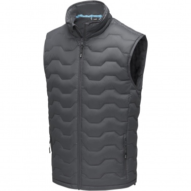 Logo trade corporate gifts image of: Epidote men's GRS recycled insulated down bodywarmer