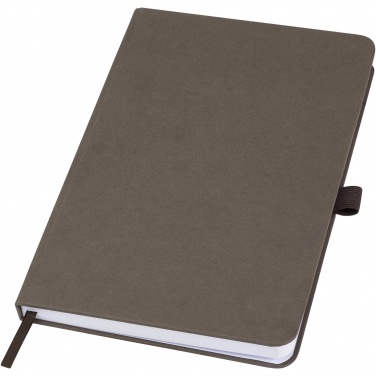 Logo trade promotional product photo of: Fabianna crush paper hard cover notebook