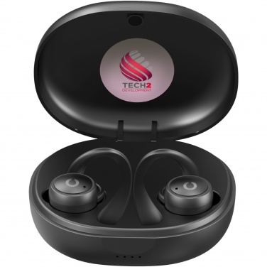 Logo trade corporate gifts picture of: Prixton TWS160S sport Bluetooth® 5.0 earbuds