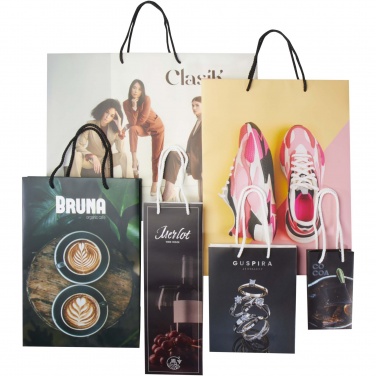 Logo trade corporate gifts image of: Handmade integra paper bags sample box