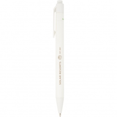 Logotrade promotional item image of: Chartik monochromatic recycled paper ballpoint pen with matte finish