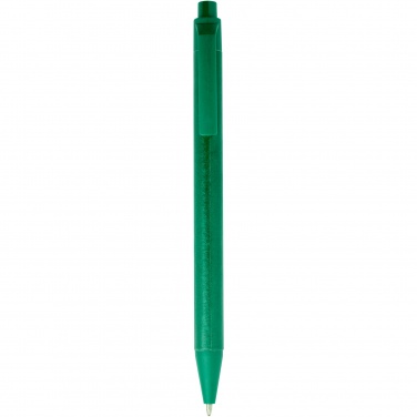 Logo trade promotional gift photo of: Chartik monochromatic recycled paper ballpoint pen with matte finish