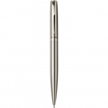 Logo trade promotional giveaways image of: Didimis recycled stainless steel ballpoint and rollerball pen set