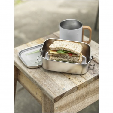 Logotrade promotional item picture of: Titan recycled stainless steel lunch box