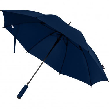 Logo trade corporate gifts image of: Niel 23" auto open recycled PET umbrella