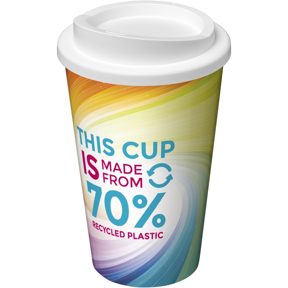 Logo trade promotional items image of: Brite-Americano® Eco 350 ml insulated tumbler