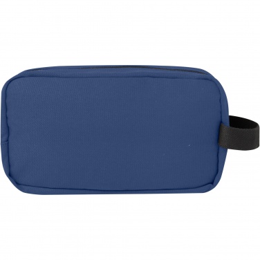 Logo trade promotional gift photo of: Joey GRS recycled canvas travel accessory pouch bag 3.5L