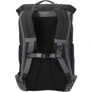 Logo trade corporate gifts picture of: Aqua 15.6" GRS recycled water resistant laptop backpack 23L