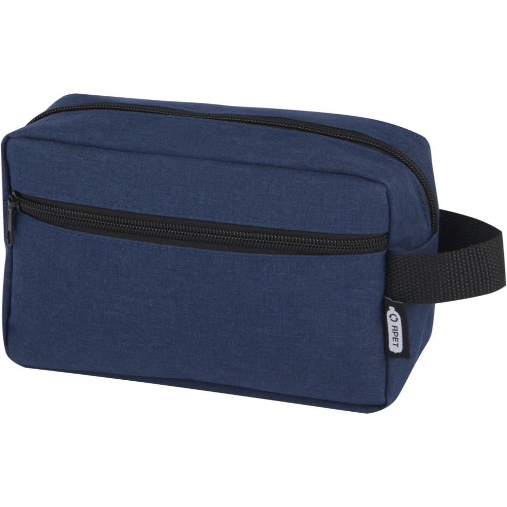 Logotrade promotional item image of: Ross GRS RPET toiletry bag 1.5L