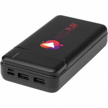 Logo trade promotional products image of: Loop 20.000 mAh recycled plastic power bank 