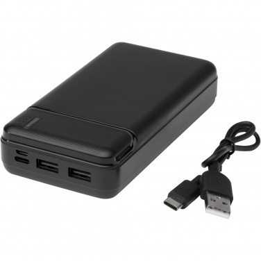 Logo trade promotional product photo of: Loop 20.000 mAh recycled plastic power bank 