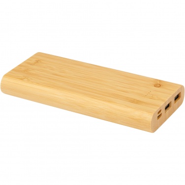 Logotrade promotional product image of: Tulda 10.000 mAh bamboo power bank