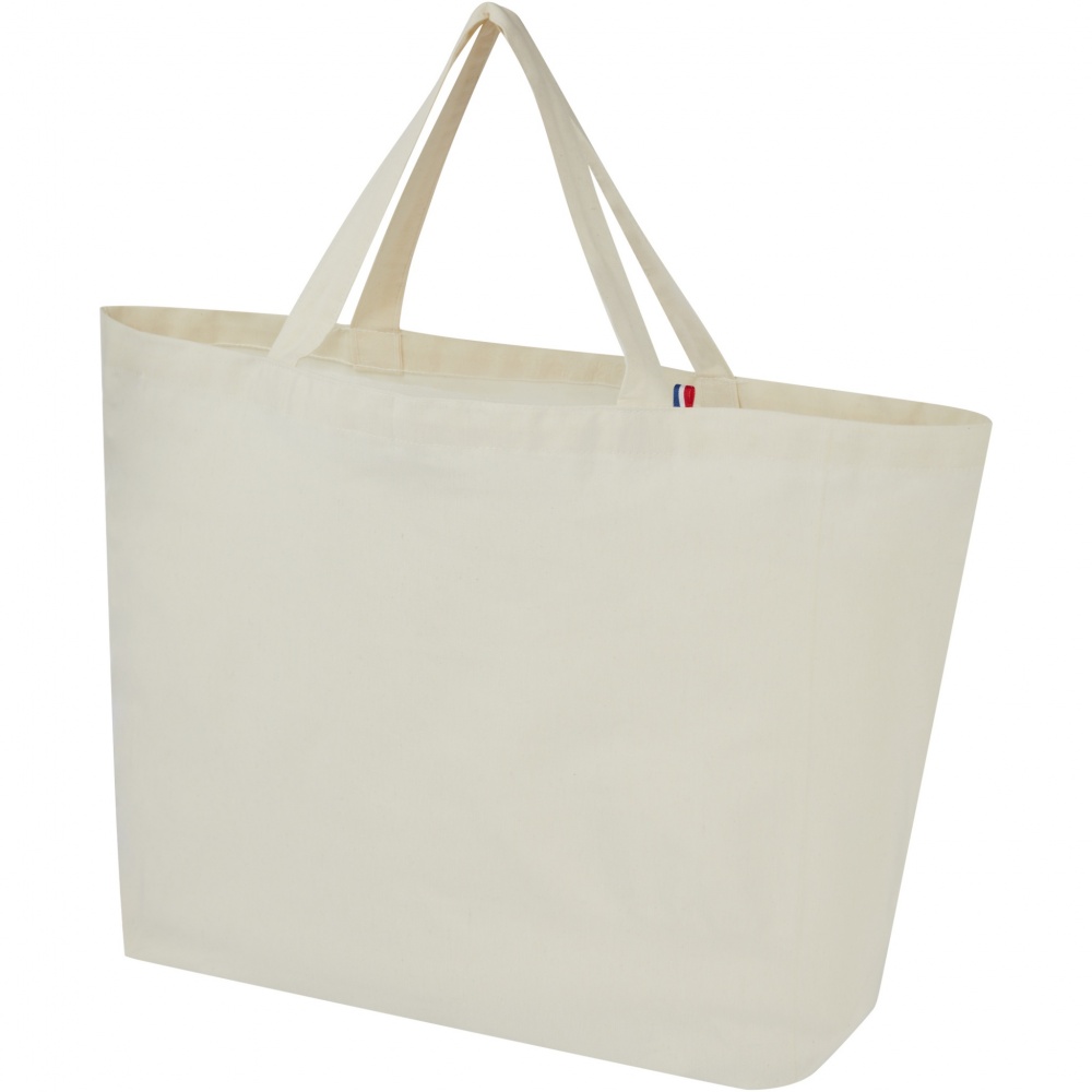 Logo trade promotional products image of: Cannes 200 g/m2 recycled shopper tote bag 10L