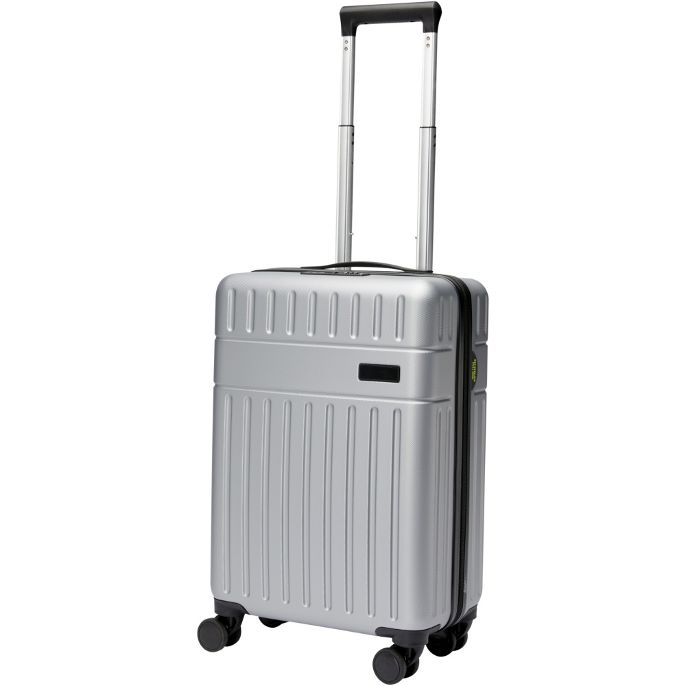 Logo trade corporate gifts image of: Rover 20" GRS recycled cabin trolley 40L