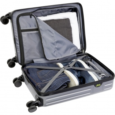 Logo trade promotional item photo of: Rover 20" GRS recycled cabin trolley 40L