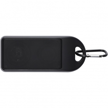 Logo trade business gift photo of: Omni 3W IPX4 RCS recycled plastic Bluetooth® speaker