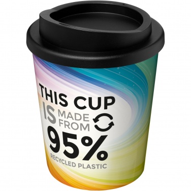 Logo trade corporate gifts picture of: Brite-Americano® Espresso Recycled 250 ml insulated tumbler