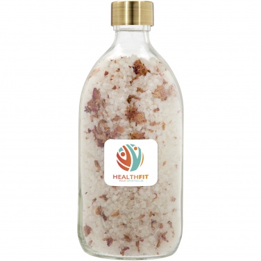 Logotrade corporate gift image of: Wellmark Just Relax 500 ml bath salt - roses fragrance