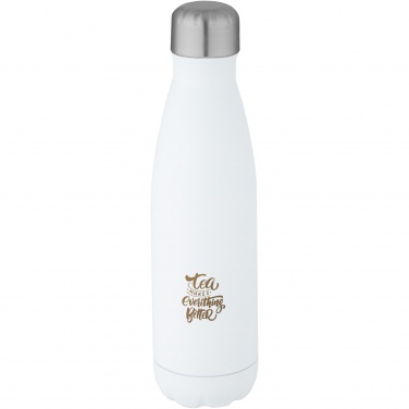 Logo trade promotional items picture of: Cove 500 ml RCS certified recycled stainless steel vacuum insulated bottle 