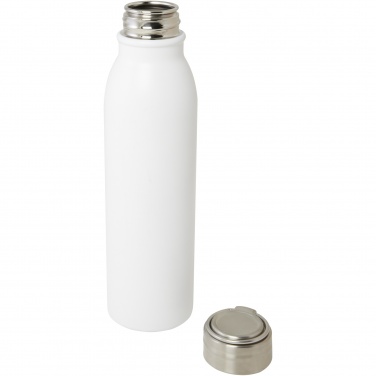 Logo trade corporate gifts image of: Harper 700 ml RCS certified stainless steel water bottle with metal loop