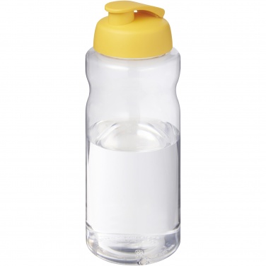 Logo trade advertising products image of: H2O Active® Big Base 1 litre flip lid sport bottle