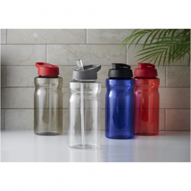 Logo trade promotional merchandise image of: H2O Active® Eco Big Base 1 litre flip lid sport bottle