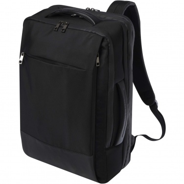 Logo trade promotional giveaway photo of: Expedition Pro 17" GRS recycled expandable laptop backpack 35L