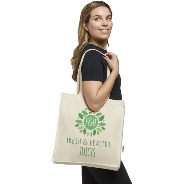 Logo trade promotional merchandise picture of: Odessa 220 g/m² recycled tote bag