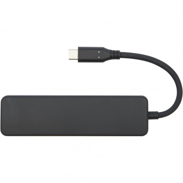 Logo trade corporate gifts picture of: Loop RCS recycled plastic multimedia adapter USB 2.0-3.0 with HDMI port