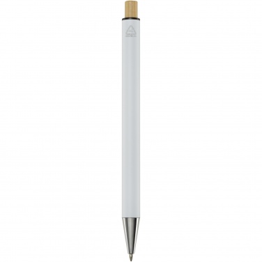 Logotrade promotional items photo of: Cyrus recycled aluminium ballpoint pen (blue ink)