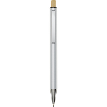 Logotrade promotional product picture of: Cyrus recycled aluminium ballpoint pen (black ink)