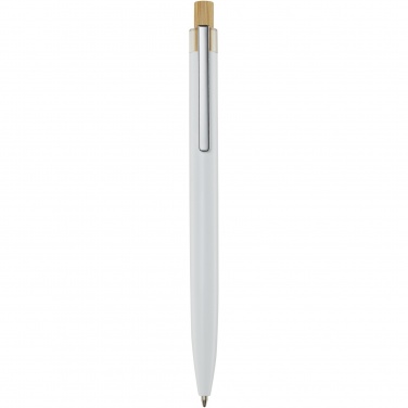 Logo trade corporate gifts picture of: Nooshin recycled aluminium ballpoint pen  (blue ink)