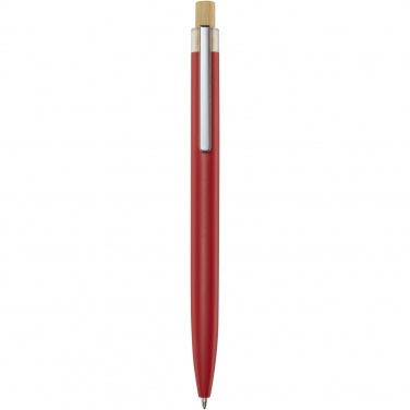 Logo trade promotional merchandise image of: Nooshin recycled aluminium ballpoint pen