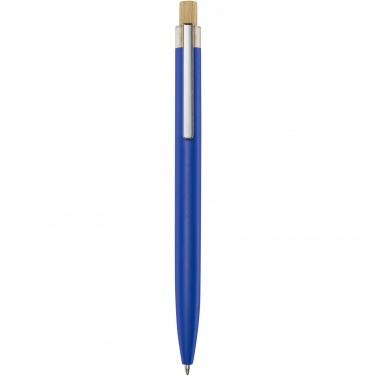 Logotrade business gift image of: Nooshin recycled aluminium ballpoint pen  (blue ink)