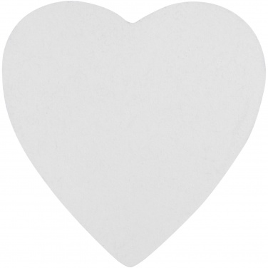 Logotrade promotional product picture of: Sticky-Mate® heart-shaped recycled sticky notes