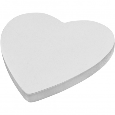 Logotrade business gift image of: Sticky-Mate® heart-shaped recycled sticky notes